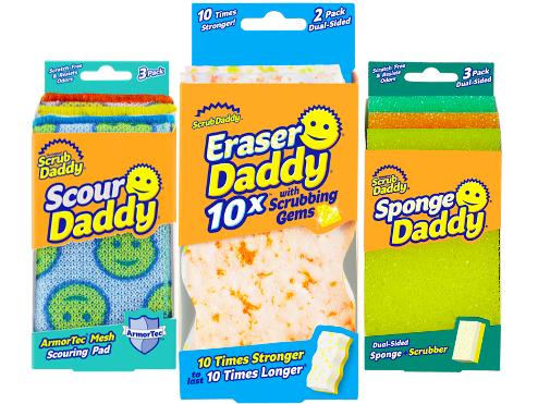 Scrub Daddy Eraser Daddy 10x with Scrubbing Gems 2ct (PACK OF 2