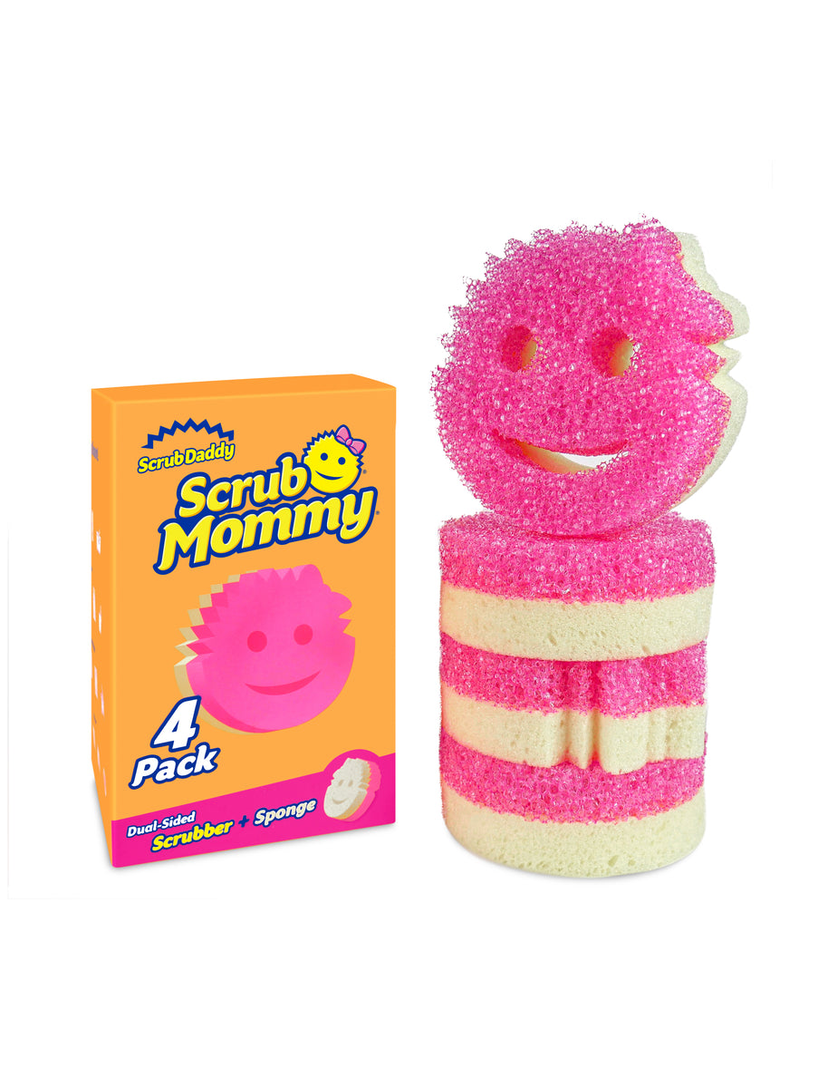 Scrub Mommy Dual-Sided Scrubber + Sponge, (4 ct.) - Sam's Club