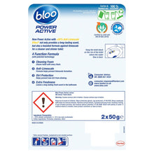 Load image into Gallery viewer, BLOO Power Active Lemon Toilet Rim Block (2ct) - Clean toilet bowl with every flush
