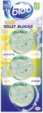 Load image into Gallery viewer, Bloo In Cistern Triple Blocks Citrus Zest with Long Lasting Anti-Limescale (3ct)
