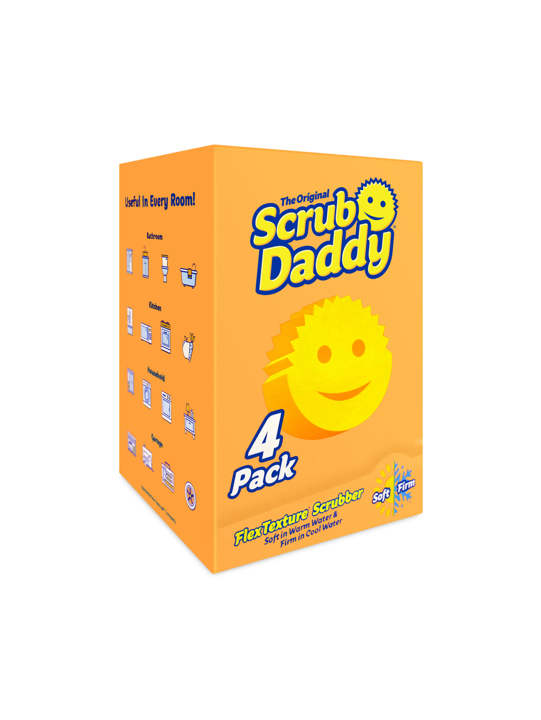THE ORIGINAL Scrub Daddy Non-Scratch FlexTexture Dish Sponge